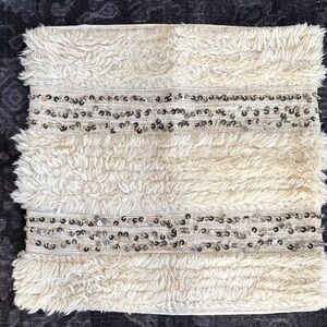 Set of 2 RH Moroccan Wedding Blanket Sequin Pillow Covers